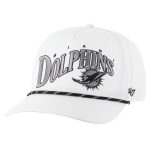 Miami Dolphins Jerseys Shop – Best Selection of men8217s 821747 white miami dolphins wave speckle hitch rope adjustable hat
