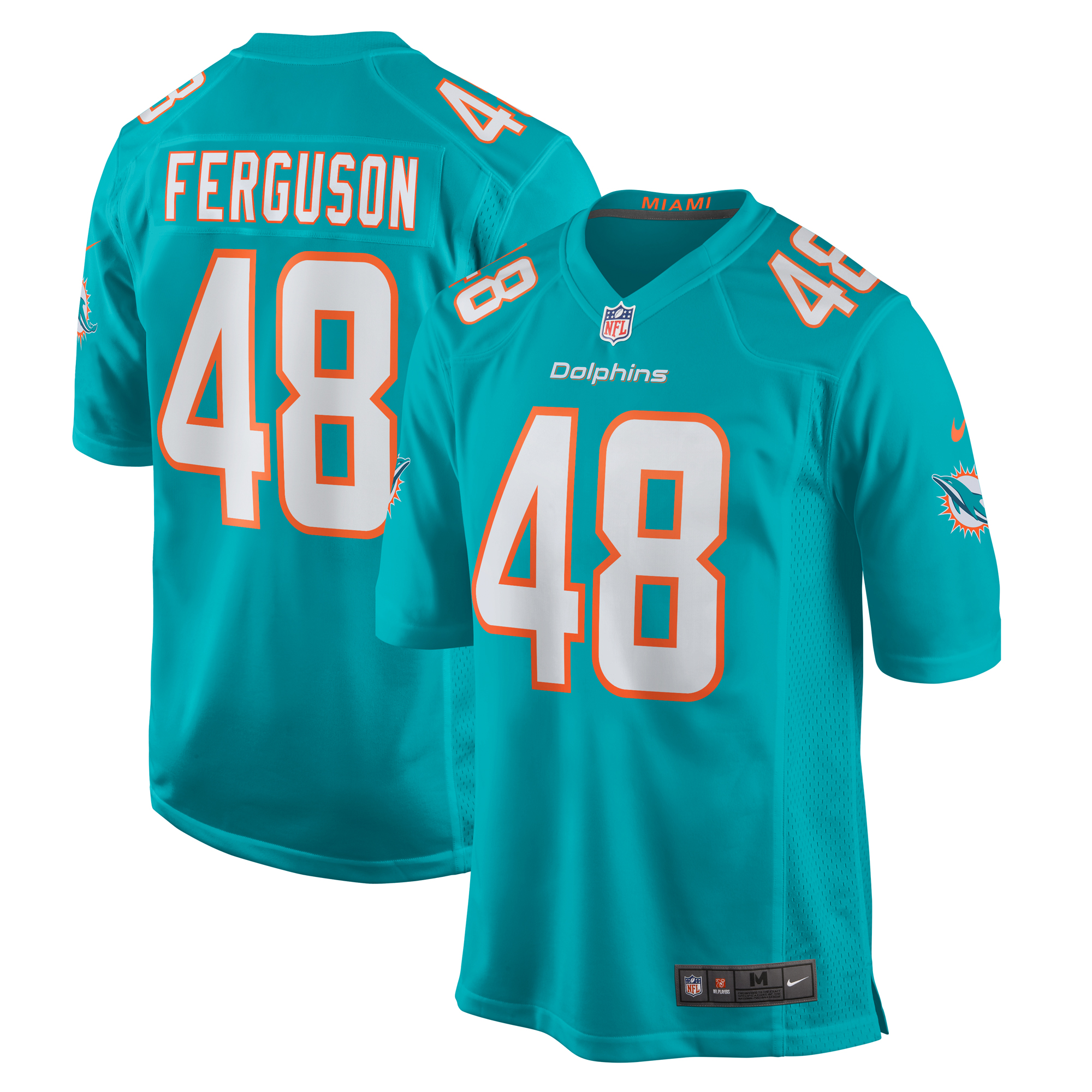 Miami Dolphins Jerseys Shop – Best Selection of men8217s nike blake ferguson aqua miami dolphins game jersey